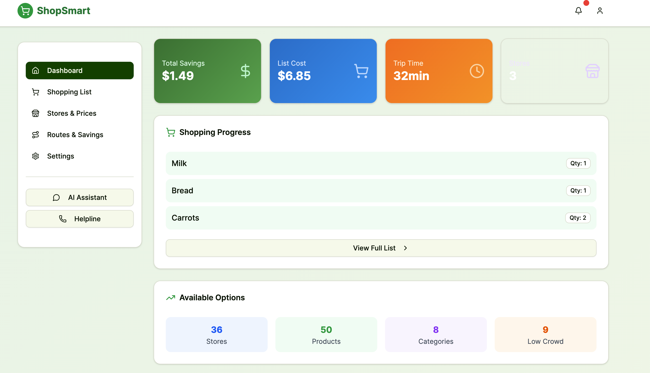 TechLit Hackathon DevPost page showing ShopSmart as a winner